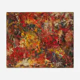 William Buchanan, Abstraction, oil on canvas board