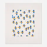 Donald Sultan, Wallflower 23 (from the Wallflowers portfolio), 2008, screenprint in colors