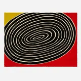 Alexander Calder, Petite spirale, 1974, lithograph in colors