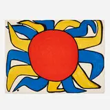 Alexander Calder, Frontispiece (from the Our Unfinished Revolution portfolio), 1976, lithograph in colors on Arches