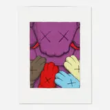 Kaws, Untitled (from the Urge portfolio), 2020, screenprint in colors