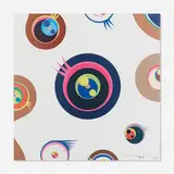 Jellyfish Eyes - White 1 by Takashi Murakami, 2006, offset lithograph in colors, sold Apr 2024
