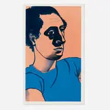 Alice Neel, Portrait of Sam, 1981, screenprint in colors