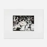 Paula Rego, Bird Women Playing, 1995, etching and aquatint on paper