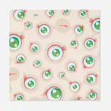 Jellyfish Eyes - Cream 4 by Takashi Murakami, 2001, offset lithograph in colors, sold Apr 2024