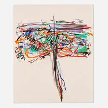 Joan Mitchell, Tree 1, 1990, lithograph in colors