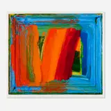 Howard Hodgkin, Bamboo, 2000, screenprint in colors on Somerset Texture