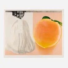 James Rosenquist, When a Leak..., 1980, lithograph in colors