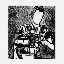 Laura Owens, Untitled, screenprint on paper