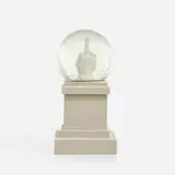 Maurizio Cattelan, L.O.V.E. snow globe