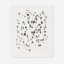 Glenn Ligon, Draft, 2010, etching and aquatint with spitbite, sugarlift, and drypoint on Hahnemühle Copperplate paper