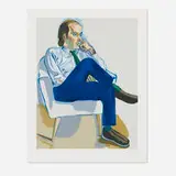 Alice Neel, Portrait of Hartley Stockton Neel, 1981, screenprint in colors