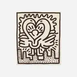 Keith Haring, Signed Kutztown Connection poster, 1984, lithograph