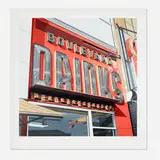 Robert Cottingham, Boulevard Drinks, 2009, screenprint in colors