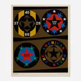 Robert Indiana, The American Dream (from the Decade portfolio), 1971, screenprint in colors