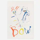 Willem de Kooning, Rainbow: Thelonious Monk, Devil at the Keyboard, c. 1972-76, lithograph in colors on BFK Rives