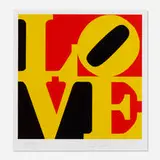 Robert Indiana, German Love, 1997, screenprint in colors