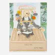 Golden Tales by Larry Rivers, 1990, lithograph in colors with hand-coloring, sold Apr 2024