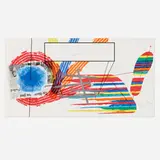 James Rosenquist, Near, Far, 1975, lithograph in colors