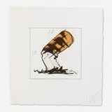 Claes Oldenburg, Butt for Gantt (from the Harvey Gantt portfolio), 1991, lithograph in colors