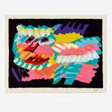 Pink Cat (from the Cats portfolio) by Karel Appel, 1979, lithograph in colors, sold Apr 2024