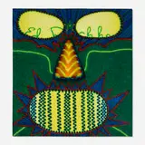 Ed Paschke, Signaturo, 1977, oil on linen