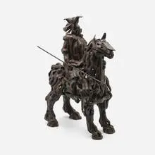 John Kearney, Battle of Detroit (Rider on Horseback), 1976, bronze