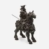 John Kearney, Battle of Detroit (Rider on Horseback), 1976, bronze