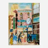 Aaron Bohrod, New York Subway Scene