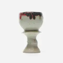Untitled (Vessel) by Ruth Duckworth, c. 1970, glazed porcelain, sold Feb 2024
