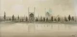 Manel Anoro, Isfahan, Oil on canvas