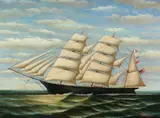 Continental School, TWO SHIPS, giclee on canvas, TWO SHIPS, giclee on canvas