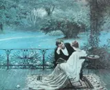 Contintental School, THE COUPLE, print, THE COUPLE, print