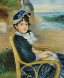 Continental School, SEATED WOMAN, giclee on canvas, SEATED WOMAN, giclee on canvas