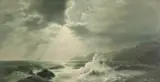 Seascape by American School, SEASCAPE, oil on canvas, offered Jul 2014