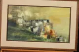 Giuseppe La Palombara, Abstract House, Oil on board