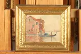 Venetian Scene by Continental School, Oil on board, sold Jul 2014