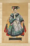 Anonymous, Empress Cixi, Ink and color on silk scroll