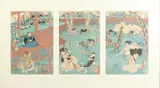 Kuniyoshi Utagawa, Court Scene