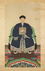 Official by Anonymous, Ink and color on silk scroll, sold Sep 2014