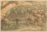 Hiroshi Yoshida, Spring in a Hot Spring