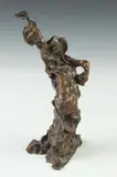 Philip Ratner, Dancing Rabbi, Bronze - Height: 12 in