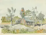 Gifford Alexander Cochran, LANDSCAPES: 34 WORKS, assorted pencil and watercolors, LANDSCAPES: 34 WORKS, assorted pencil and watercolors