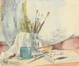 Gifford Alexander Cochran, STILL LIFES: 8 WORKS, assorted pencil and watercolors, STILL LIFES: 8 WORKS, assorted pencil and watercolors