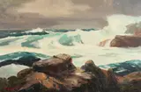 Peter Hamlett, Windswept, Oil on canvas