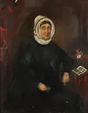 Continental School, Portrait of Husband and Wife: Pair, PORTRAIT OF HUSBAND AND WIFE: PAIR, oil on canvas