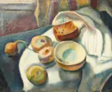 Umberto Romano, Table Top Still Life, Oil on canvas