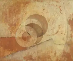 Luis Gowland Moreno, Circulos En Movimento, Oil on board