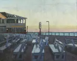 Laura Hickman, Boardwalk, Pastel