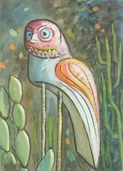 Toy Form by Devayani Krishna, Watercolor and gouache on paper, offered Sep 2014